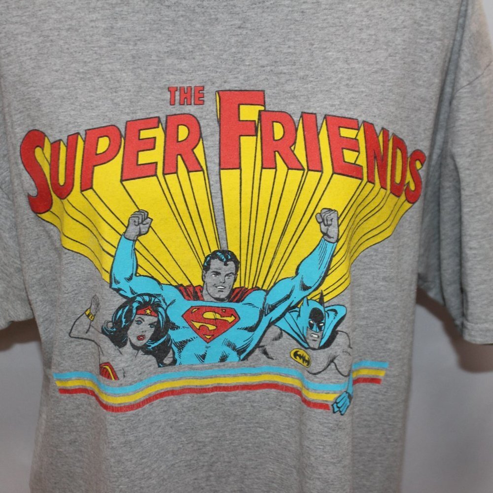 DC Justice League Super Friends Lootwear Exclusive Cotton Blend Tee